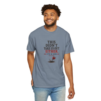 Lawn Dart Patriotic Graphic T-Shirt — 250th Anniversary 1776–2026