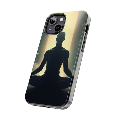 Enlightening Meditation Tough Phone Case - Just Gigi IFYKYK
