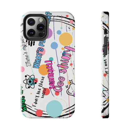 ADHD out loud Tough Phone Case by Just Gigi IFYKYK