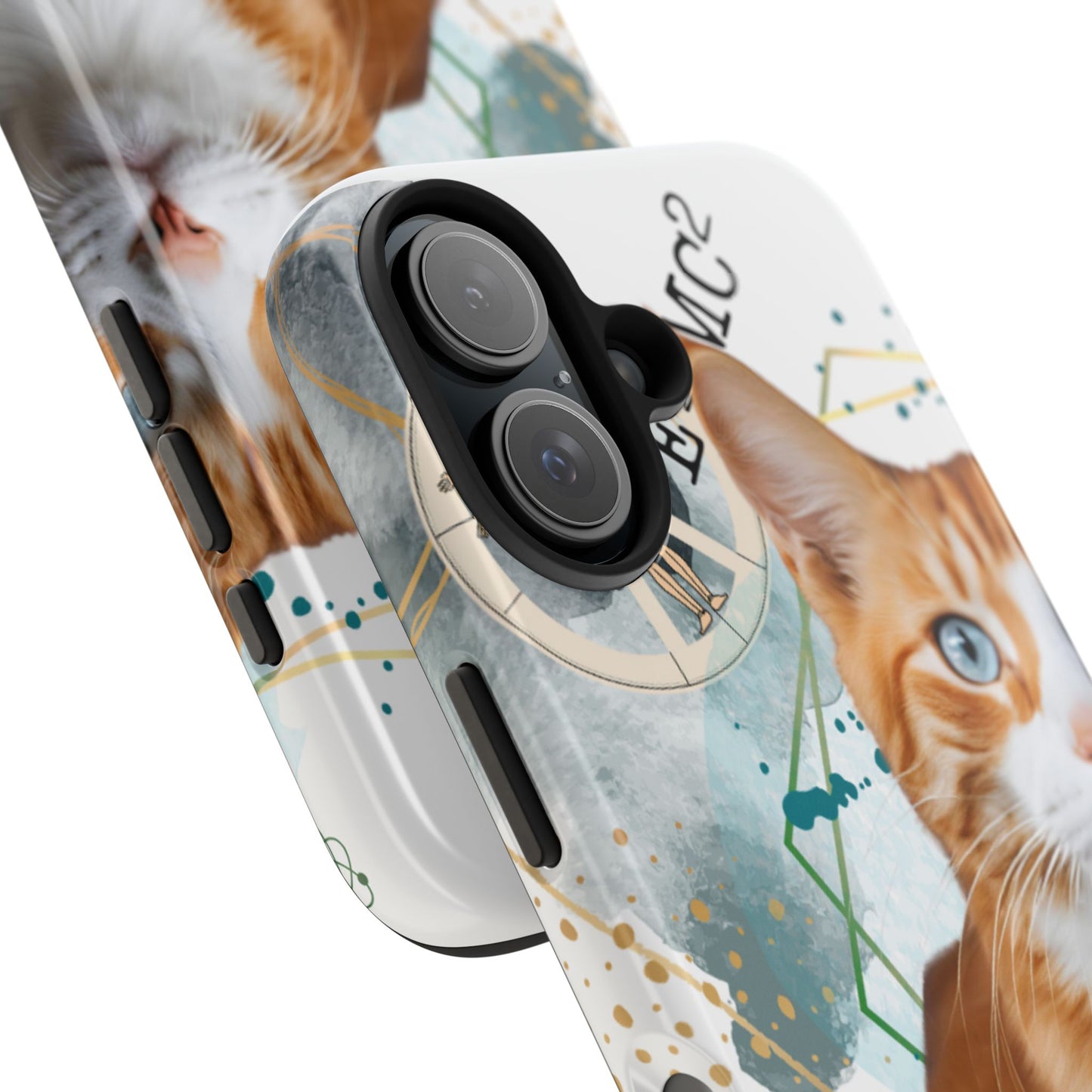 E=MC2 Cat Tough Phone Cases