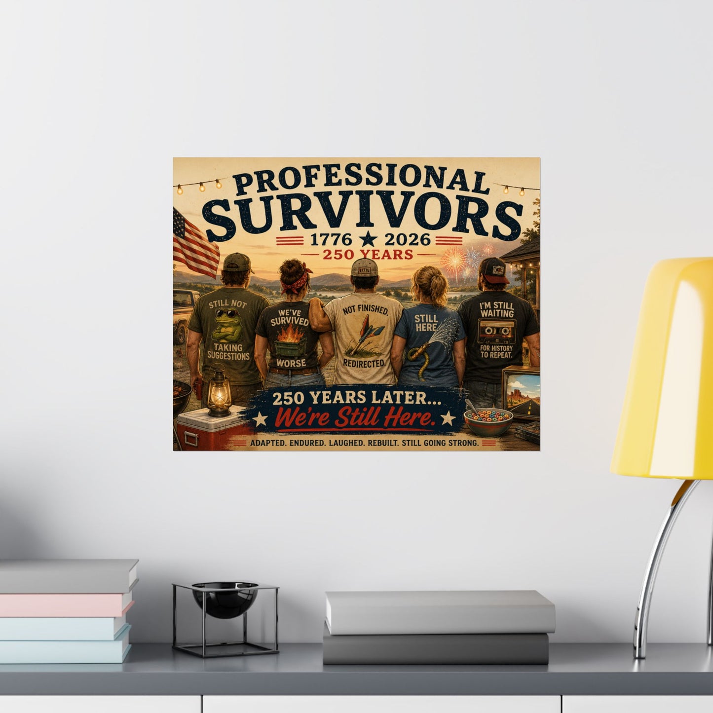 Matte Horizontal Posters