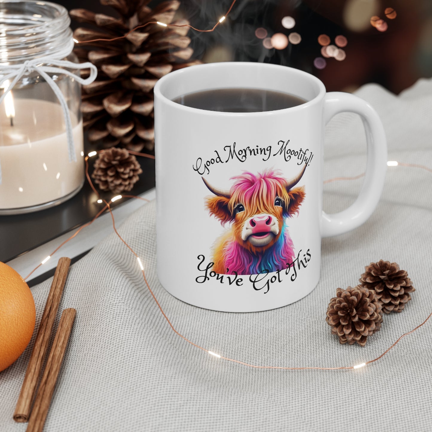 Good Morning Moootiful 11 oz Mug Just Gigi IFYKYK