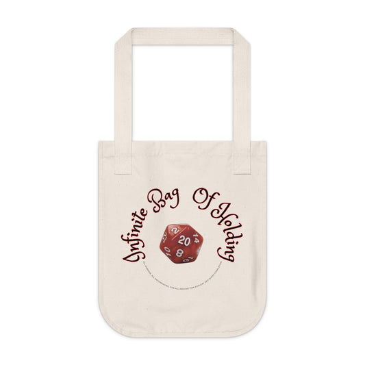 Organic Canvas Tote Bag