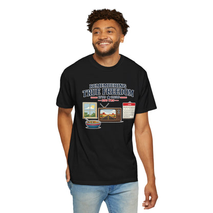 Remembering True Freedom T‑Shirt — 1776 to 2026 Patriotic Graphic Tee Just Gigi IFYKYK