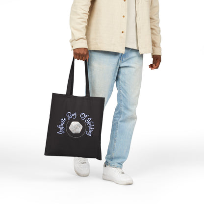 Infinite Bag of Holding  - Black Magical Canvas Tote for Fantasy Fans Just Gigi IFYKYK