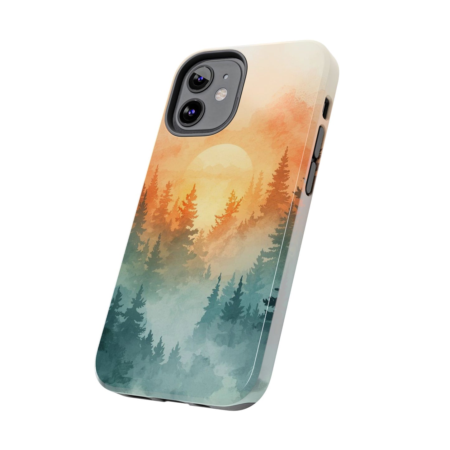 Sunset Forest Mist Tough Phone Case -Just Gigi IFYKYK