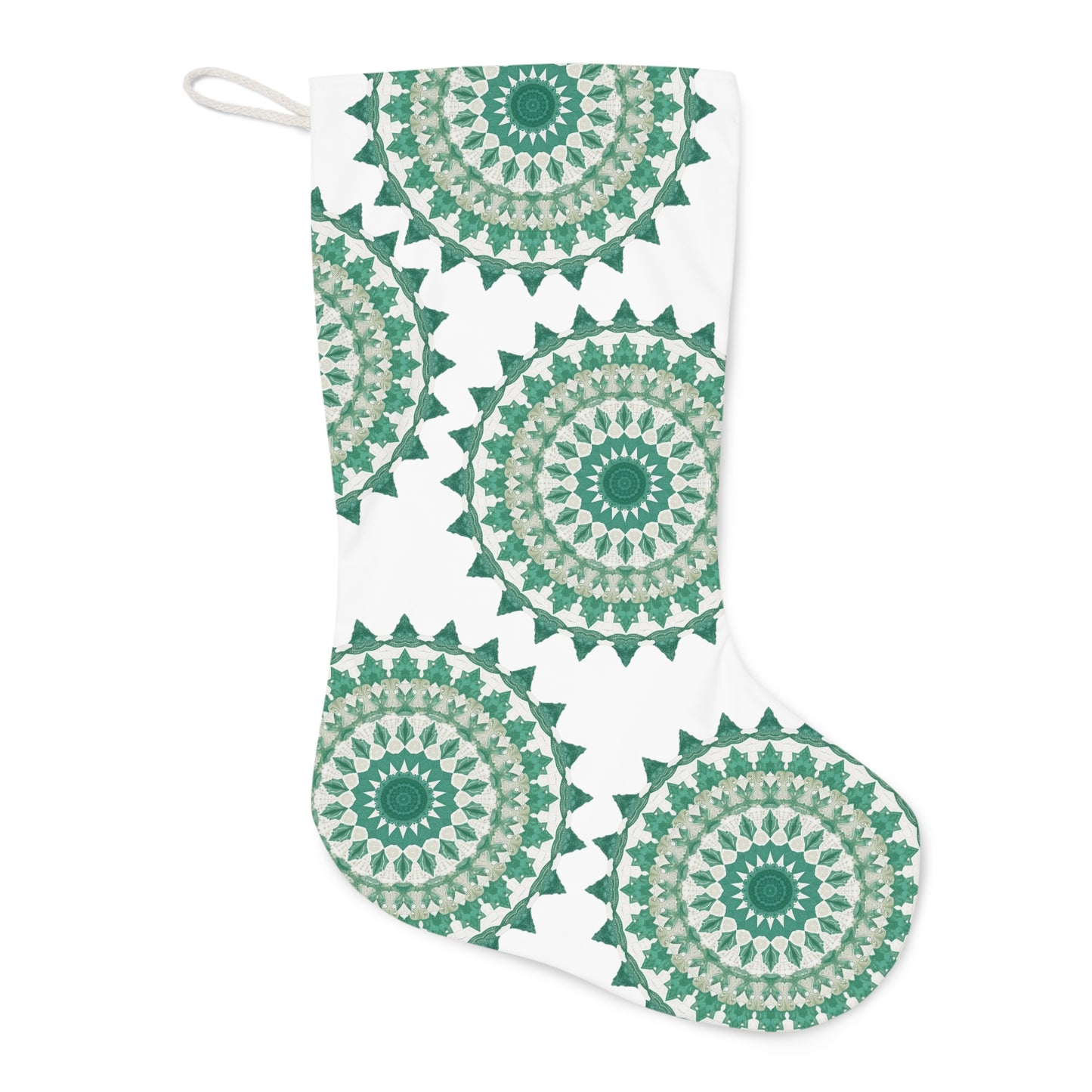 Evergreen inspired Mandala  Christmas Stocking – Just Gigi IFYKYK