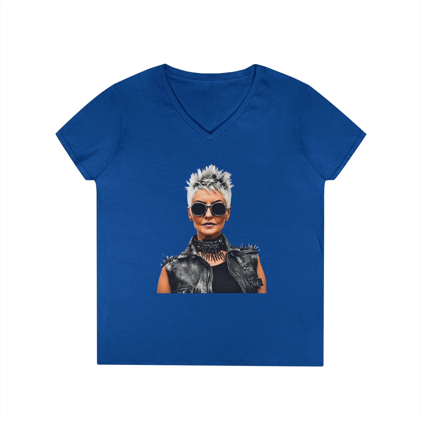 Just Gigi IFYKYK Audaciously You  Ladies' V-Neck T-Shirt