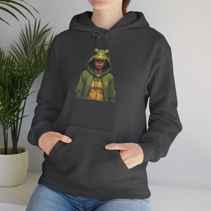 Frog Woman Graphic Hoodie – Unique Statement Streetwear  Just Gigi IFYKYK