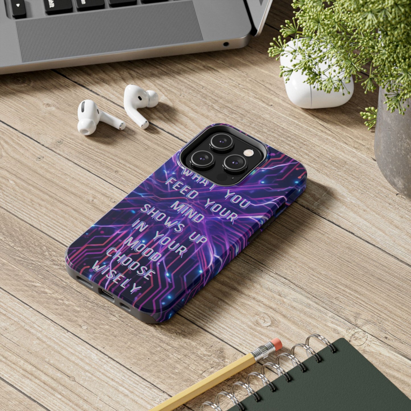 Mindful Circuitry - EDRL Phone Case  By Just GIGI IFYKYK