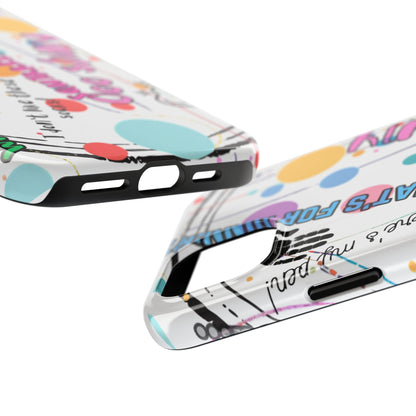 ADHD out loud Tough Phone Case by Just Gigi IFYKYK