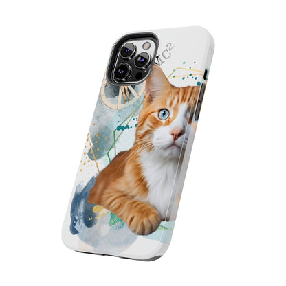 E=MC2 Cat Tough Phone Cases