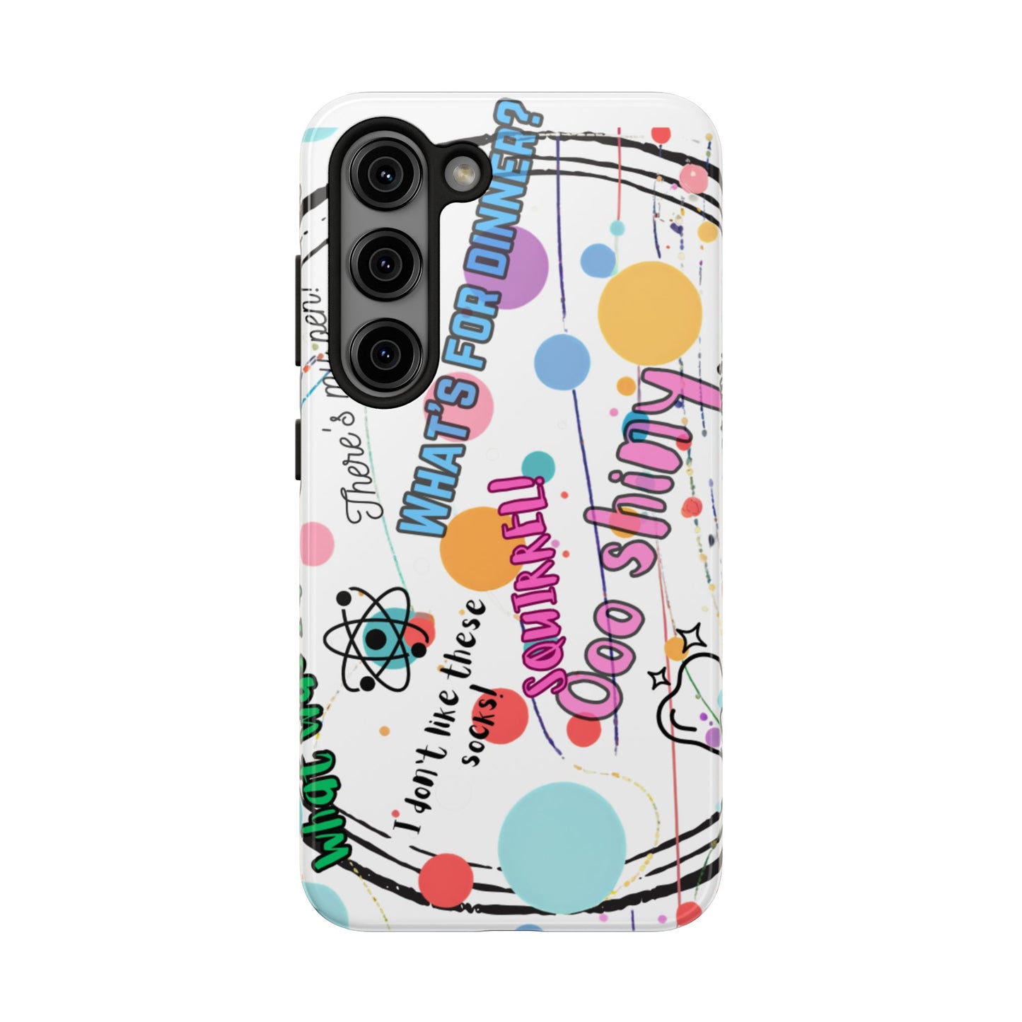 ADHD out loud Tough Phone Case by Just Gigi IFYKYK
