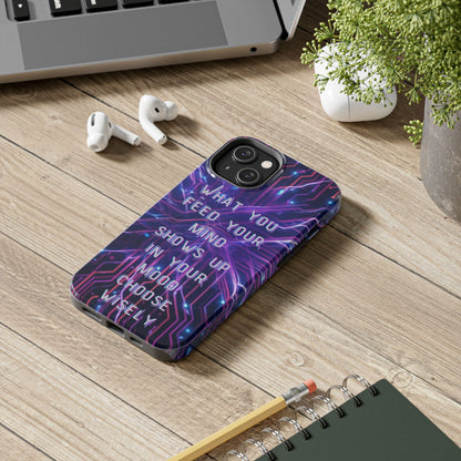 Mindful Circuitry - EDRL Phone Case  By Just GIGI IFYKYK