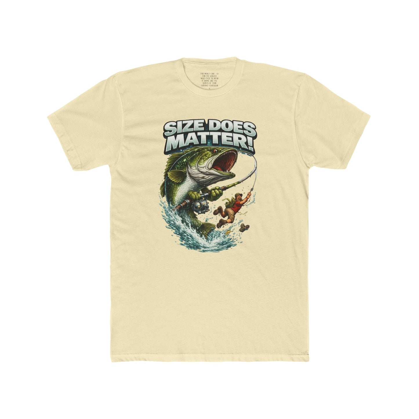 Size Does Matter!' Big Bass Graphic Tee - EDRL By Just Gigi IFYKYK