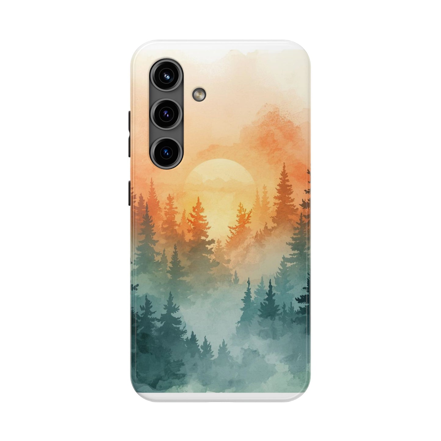 Sunset Forest Mist Tough Phone Case -Just Gigi IFYKYK