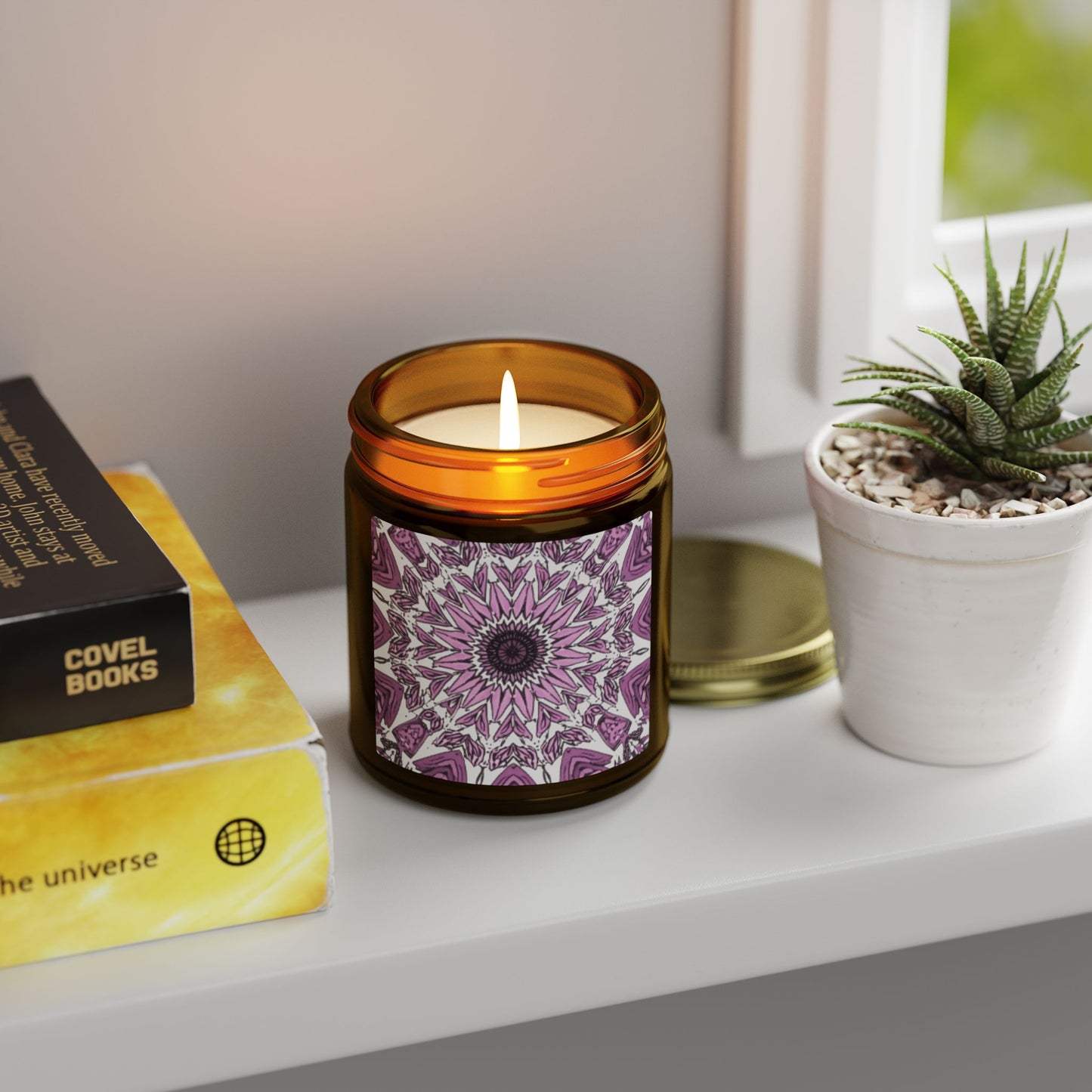 Violet Mandala - Coconut Apricot Wax (4oz or 9oz) Just Gigi IFYKYK