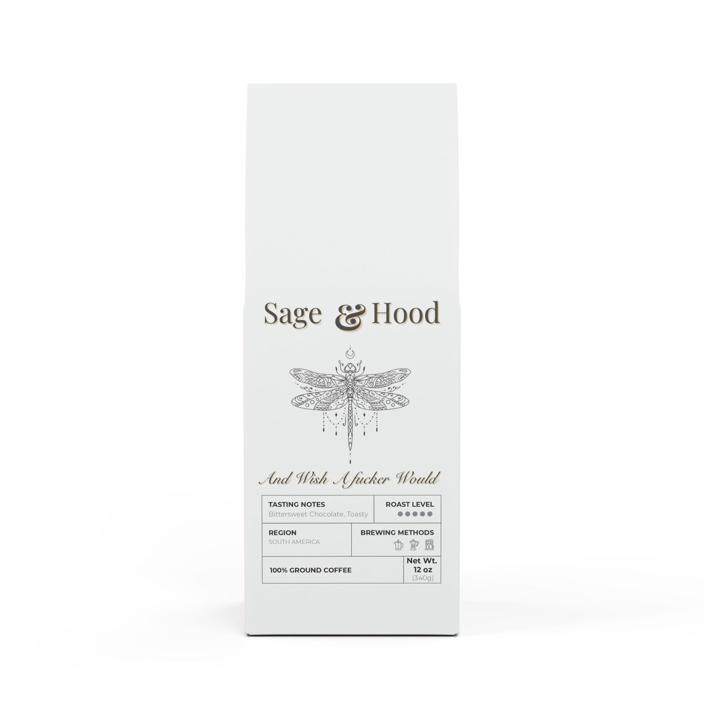 Sage & Hood *Adult* - Bitterroot Coffee Blend (Dark French Roast)