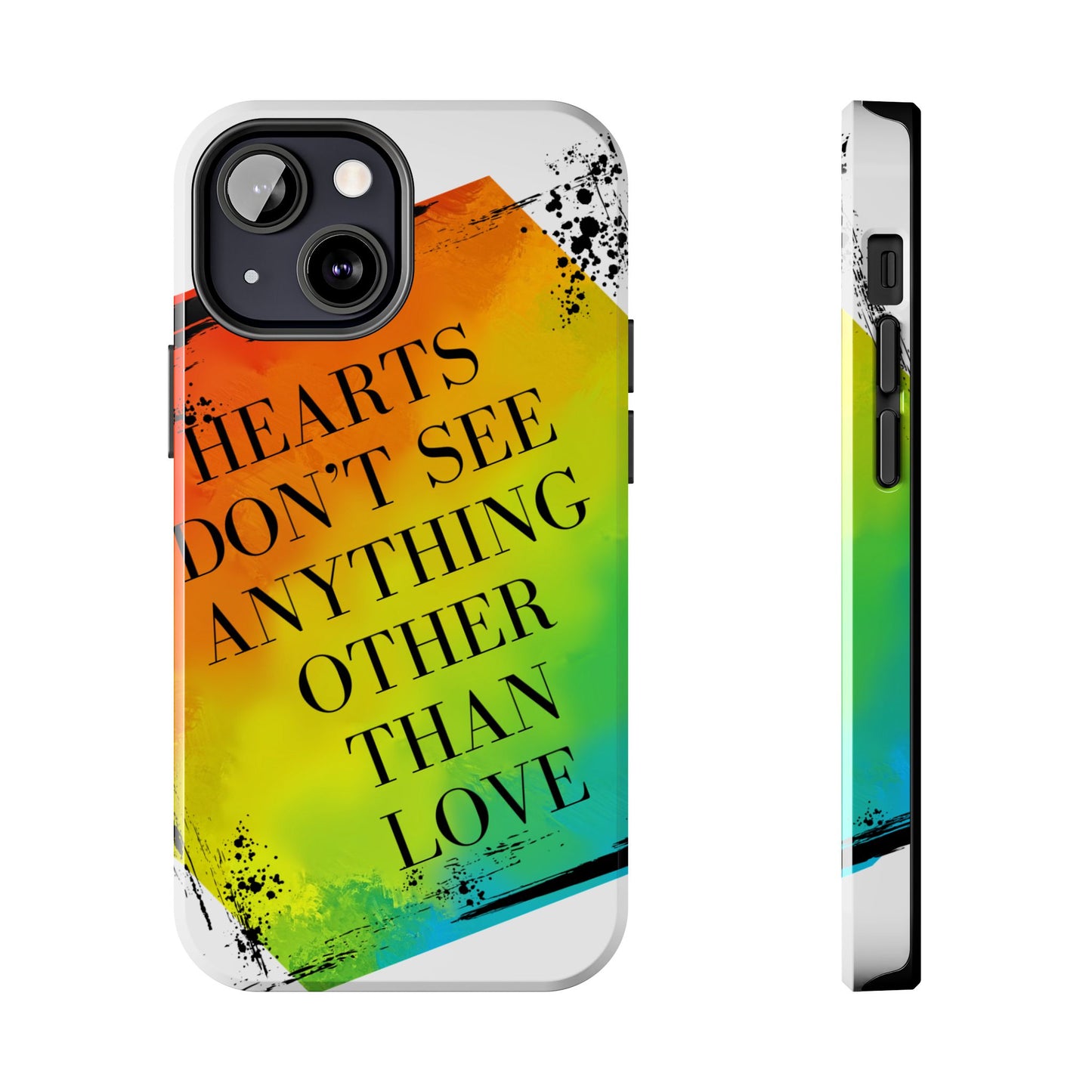 Hearts don't see anything other than love Tough Phone Cases Just Gigi IFYKYK