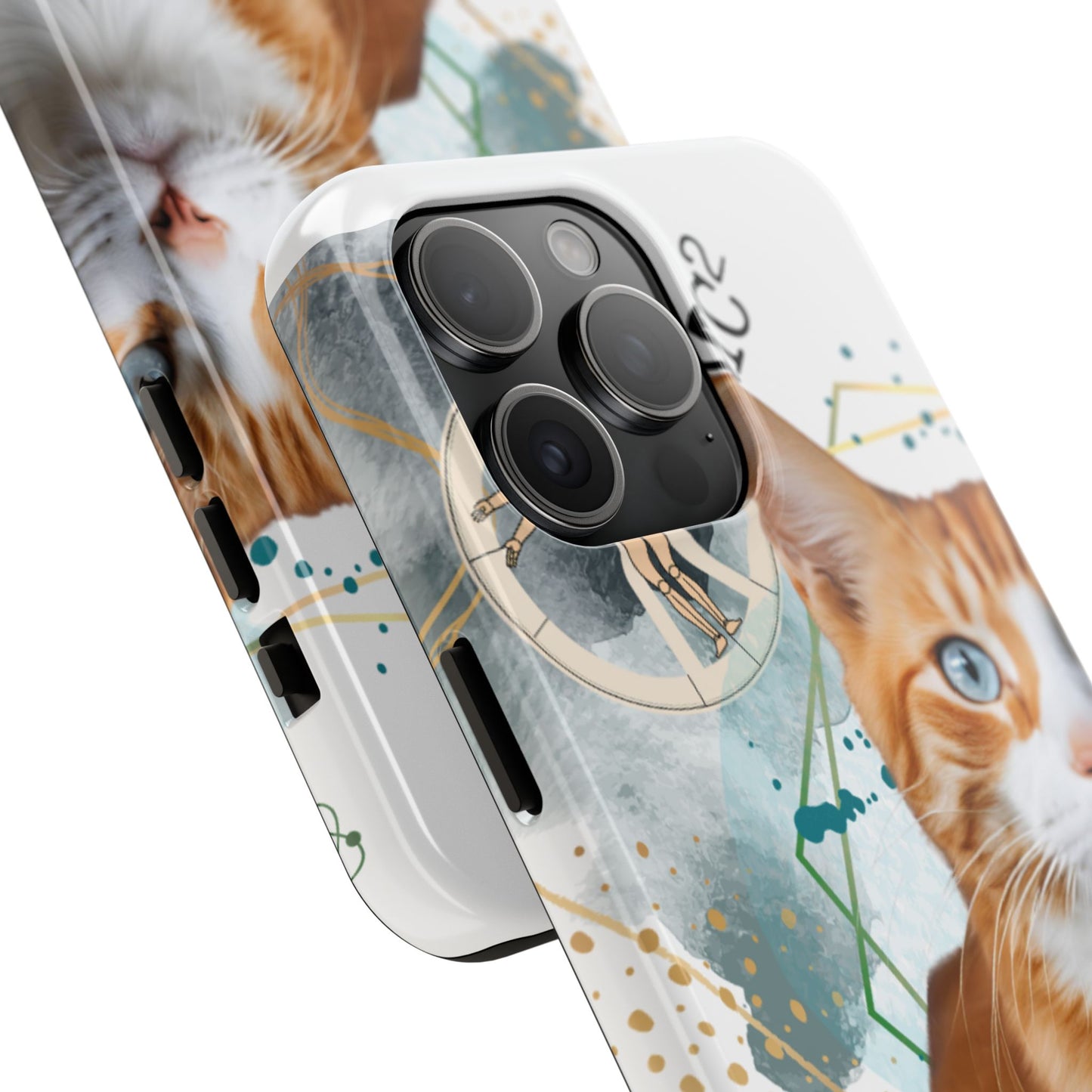 E=MC2 Cat Tough Phone Cases