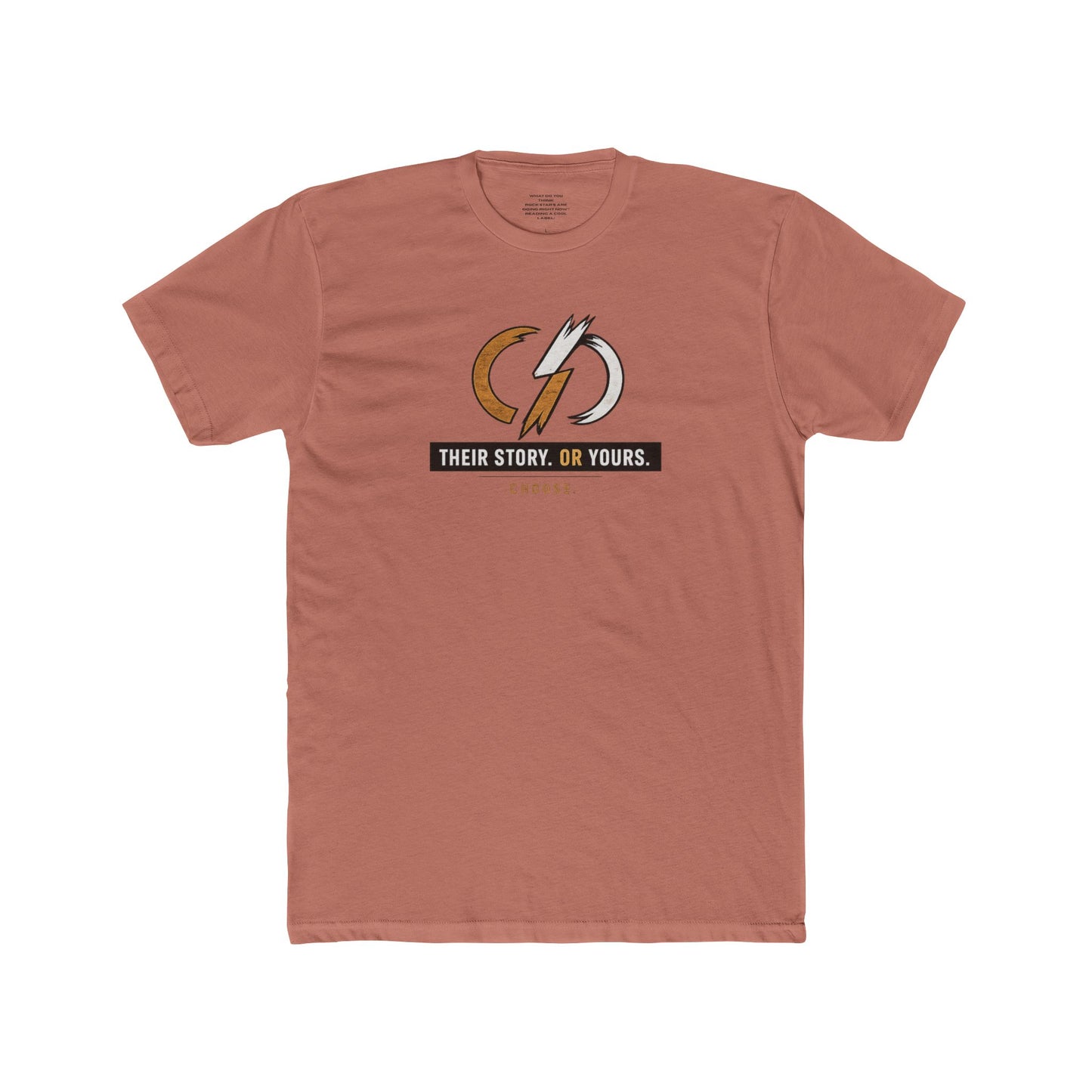 Their Story or Yours Graphic Cotton Tee ONWARD By Gigi