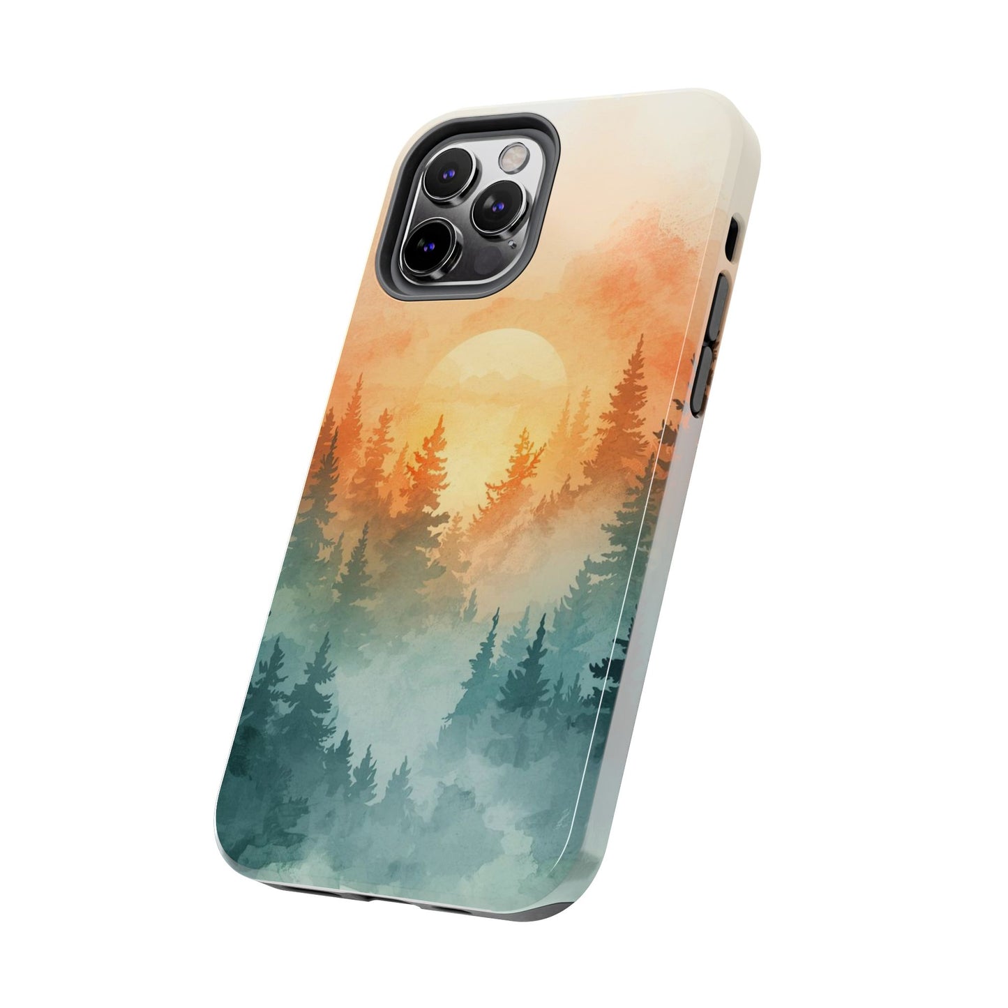 Sunset Forest Mist Tough Phone Case -Just Gigi IFYKYK