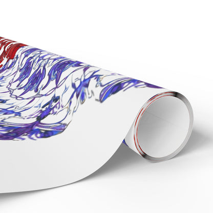 Kaleidoscope Mandala Snowflake Wrapping Paper -Just Gigi IFYKYK