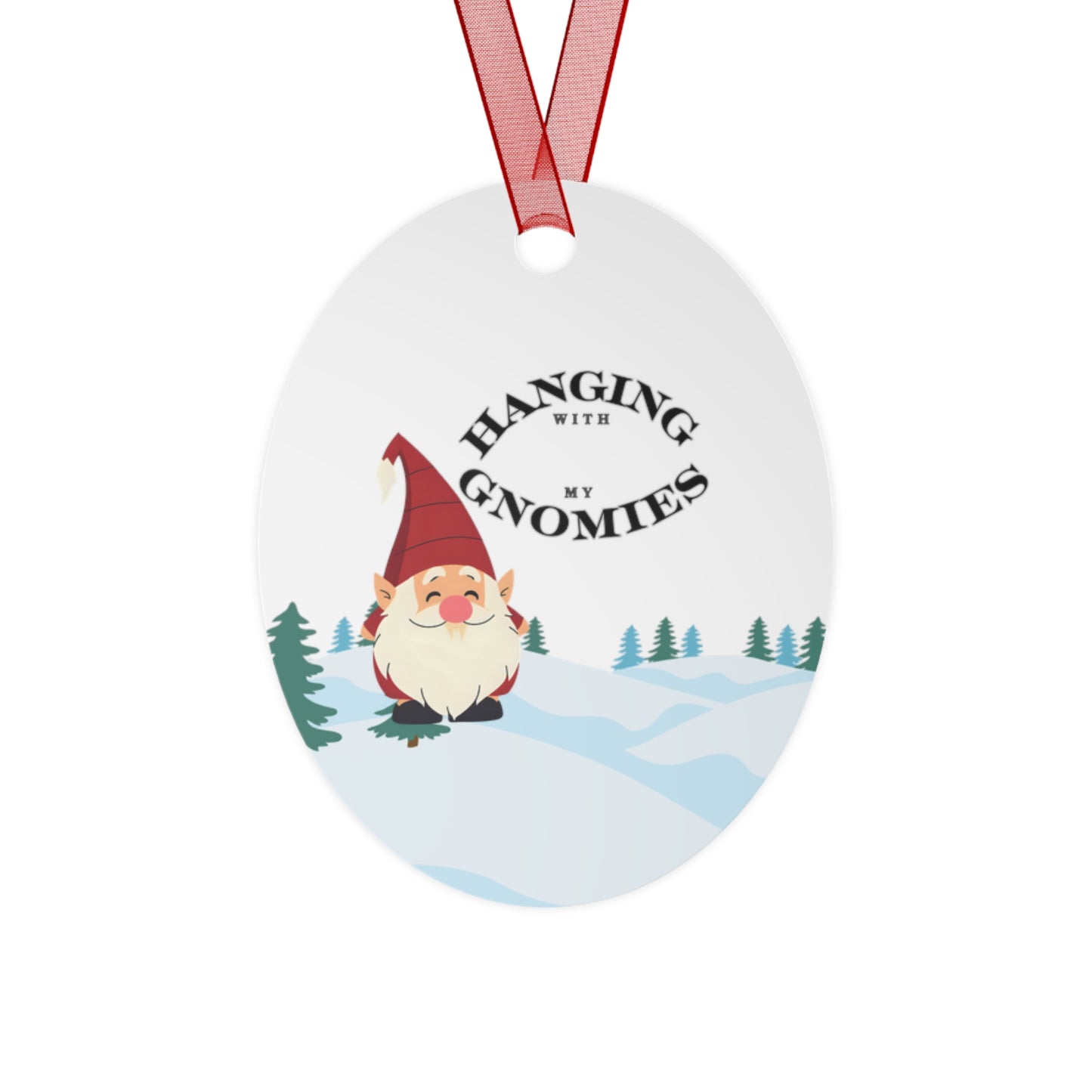 Hanging With My Gnomies 2 2025 Keepsake Ornament