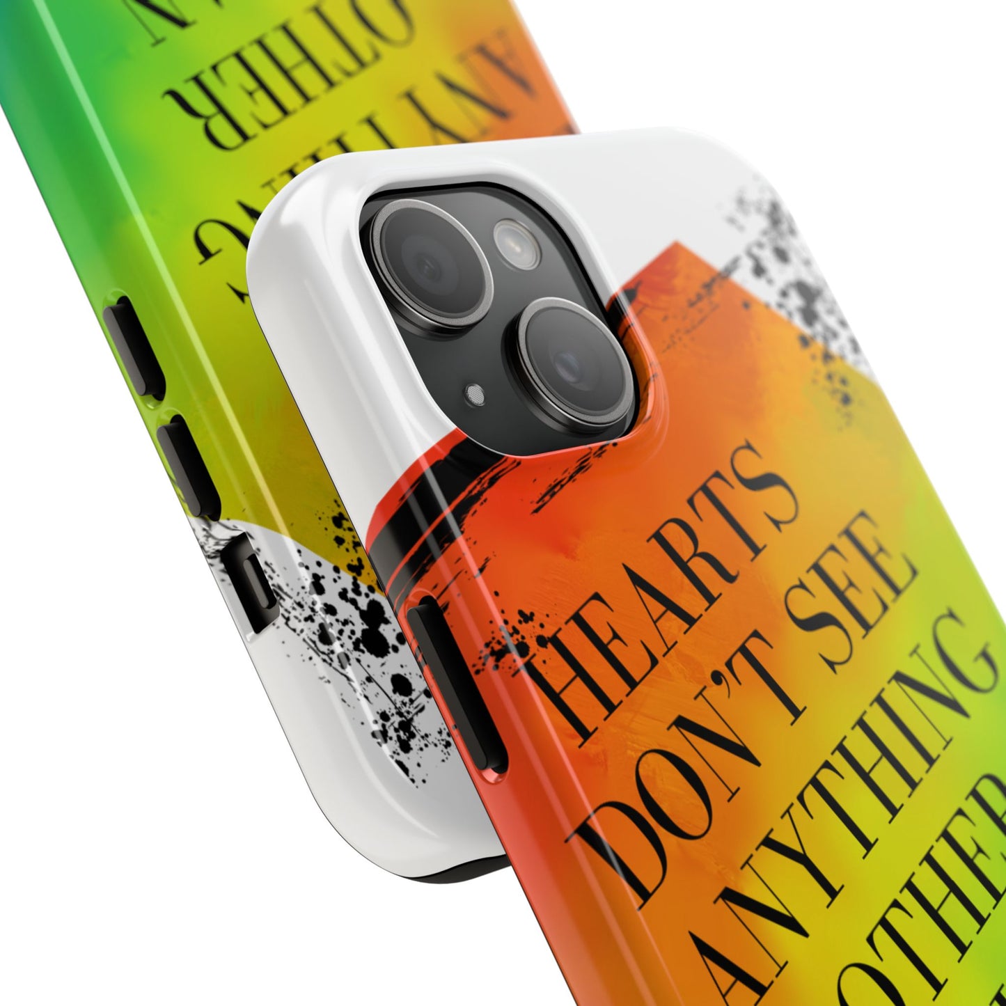 Hearts don't see anything other than love Tough Phone Cases Just Gigi IFYKYK