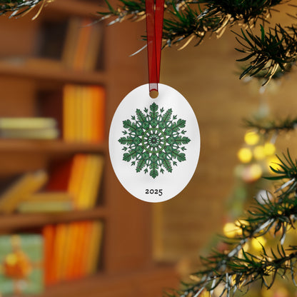 2025 Green Mandala Bell Metal Ornament — Just Gigi IFYKYK