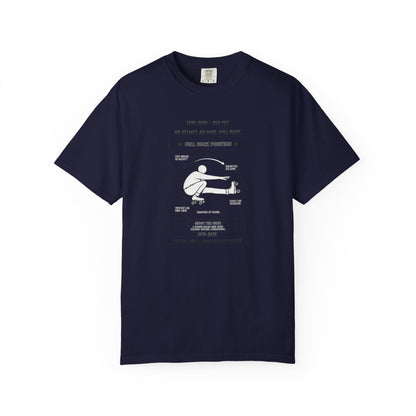 Full Duck Position Blueprint Graphic Tee - Just Gigi IFYKYK