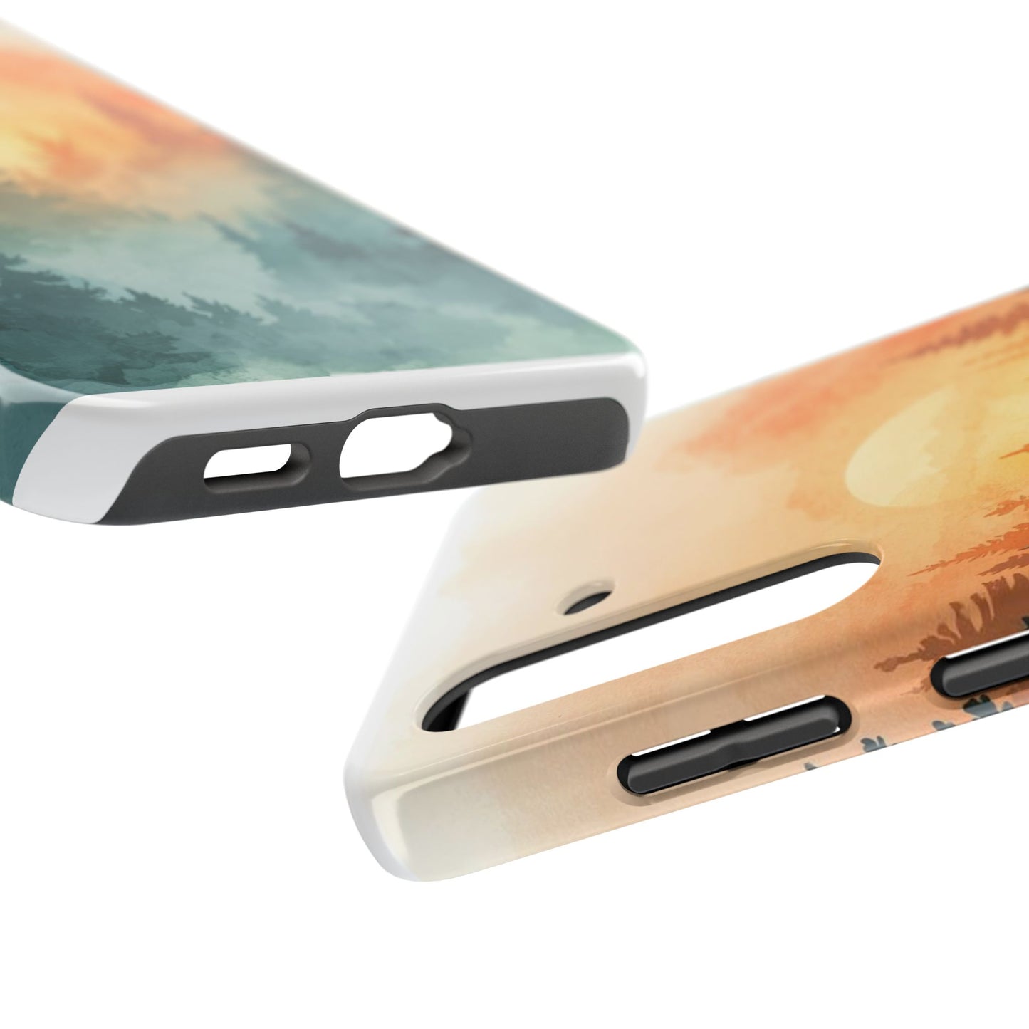 Sunset Forest Mist Tough Phone Case -Just Gigi IFYKYK