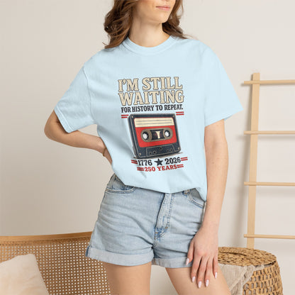 Waiting for History - Vintage Cassette Tee Just Gigi IFYKYK