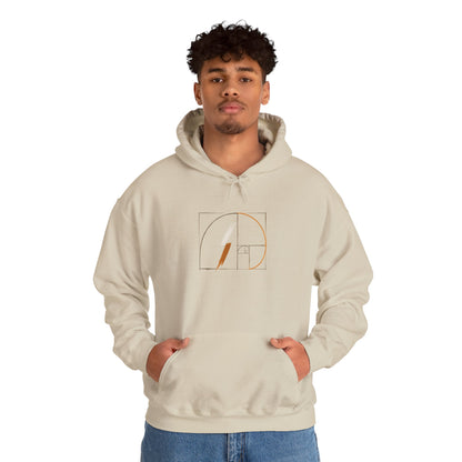 ONWARD Hoodie —Fibonacci Spiral Minimal Design