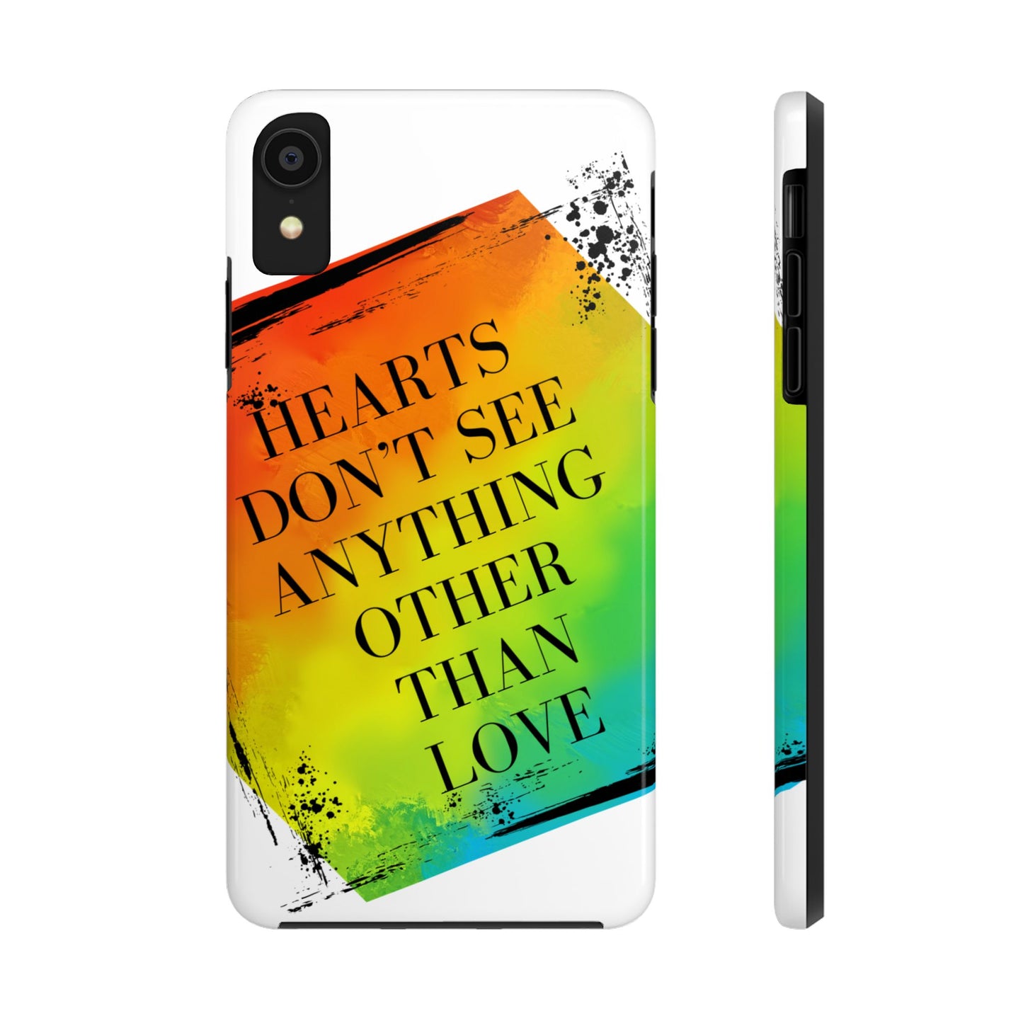 Hearts don't see anything other than love Tough Phone Cases Just Gigi IFYKYK