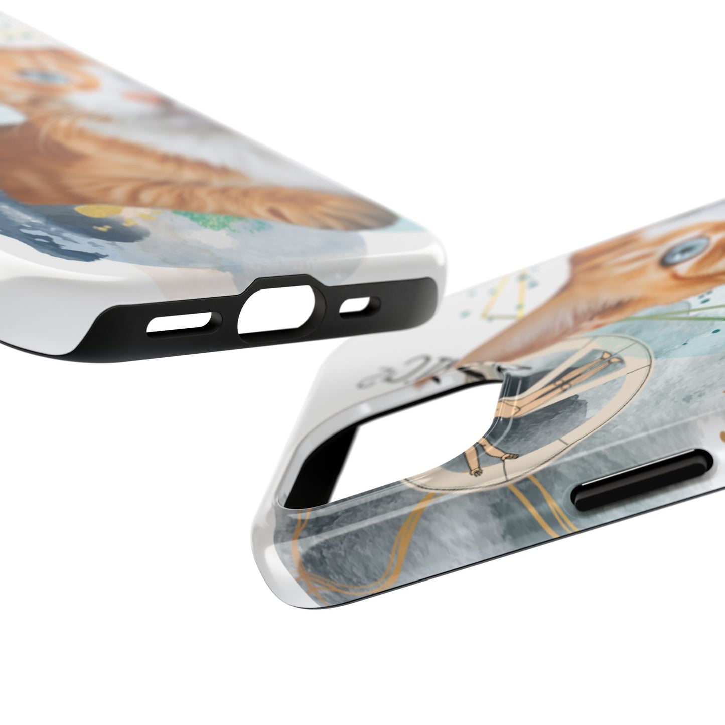 E=MC2 Cat Tough Phone Cases