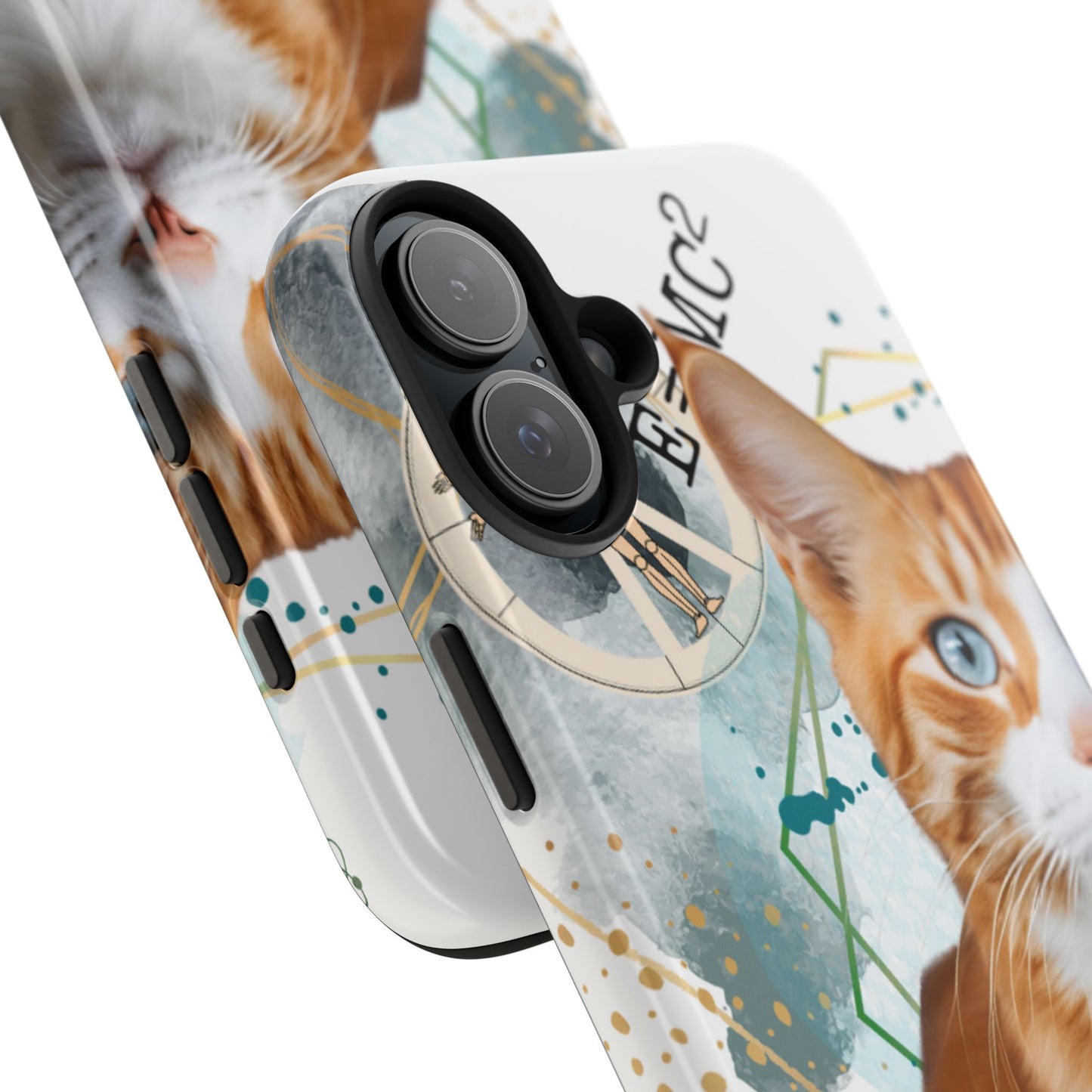 E=MC2 Cat Tough Phone Cases