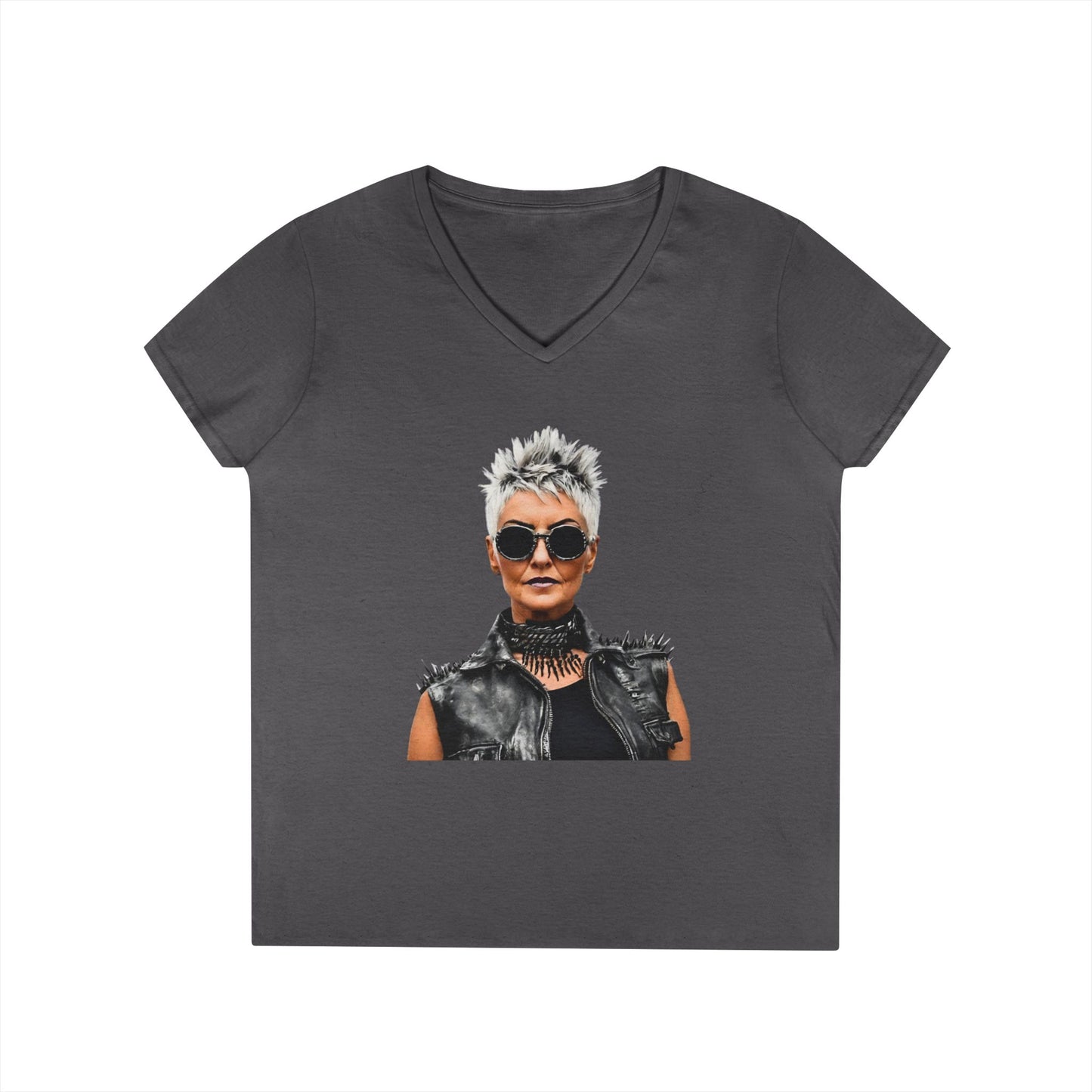 Just Gigi IFYKYK Audaciously You  Ladies' V-Neck T-Shirt