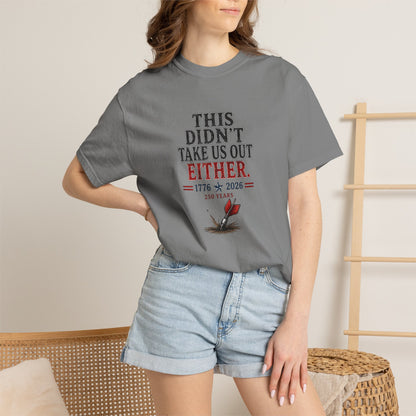 Lawn Dart Patriotic Graphic T-Shirt — 250th Anniversary 1776–2026