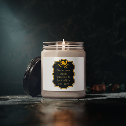 Self-Care - Scented Soy Candle - 9oz *ADULT CONTENT* Just Gigi IFYKYK