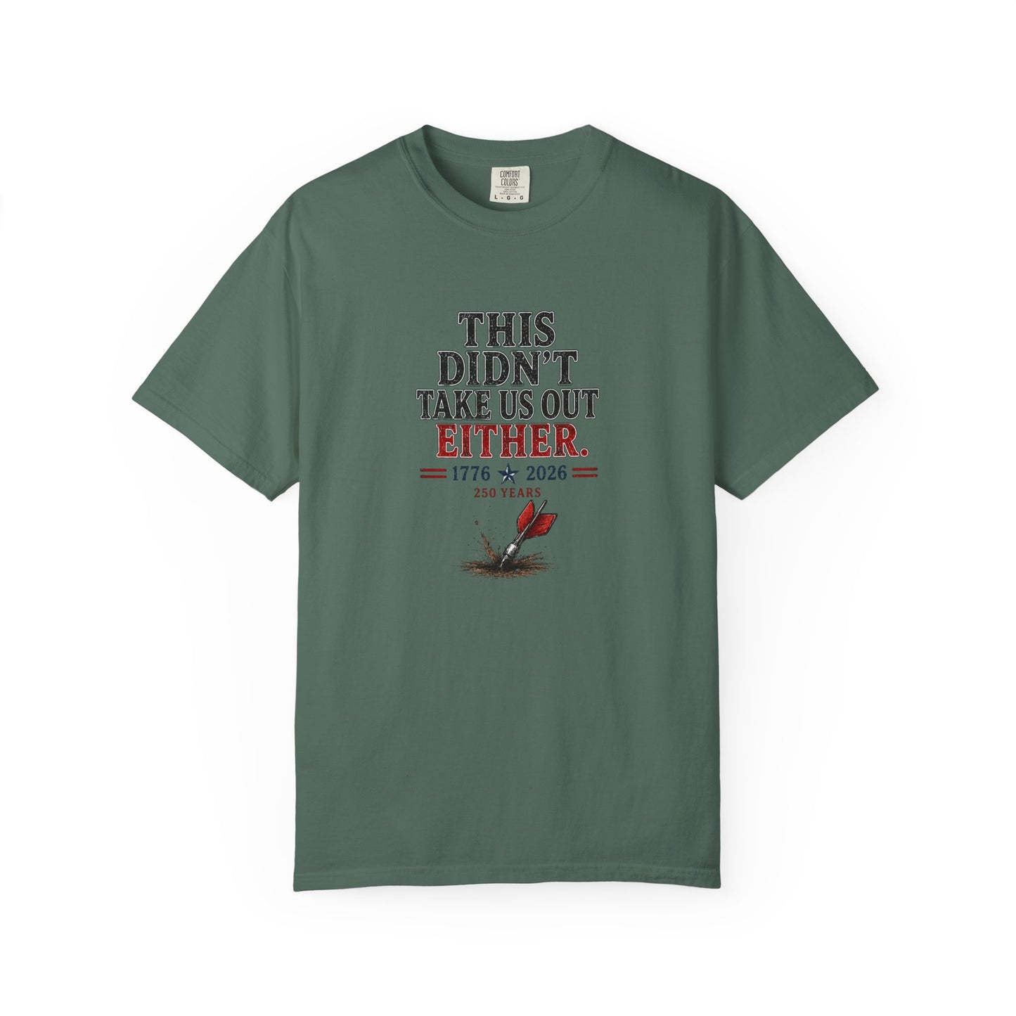 Lawn Dart Patriotic Graphic T-Shirt — 250th Anniversary 1776–2026