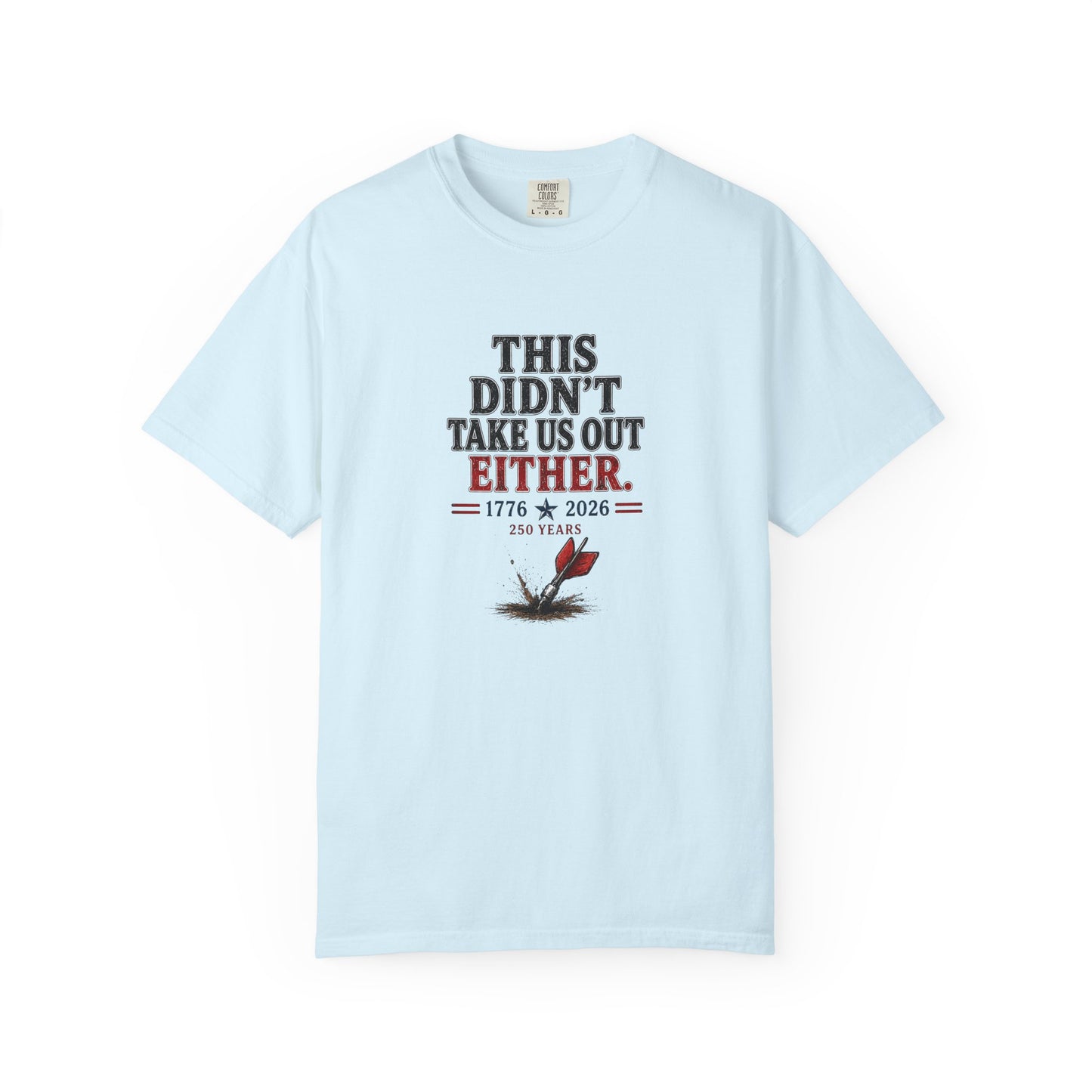 Lawn Dart Patriotic Graphic T-Shirt — 250th Anniversary 1776–2026