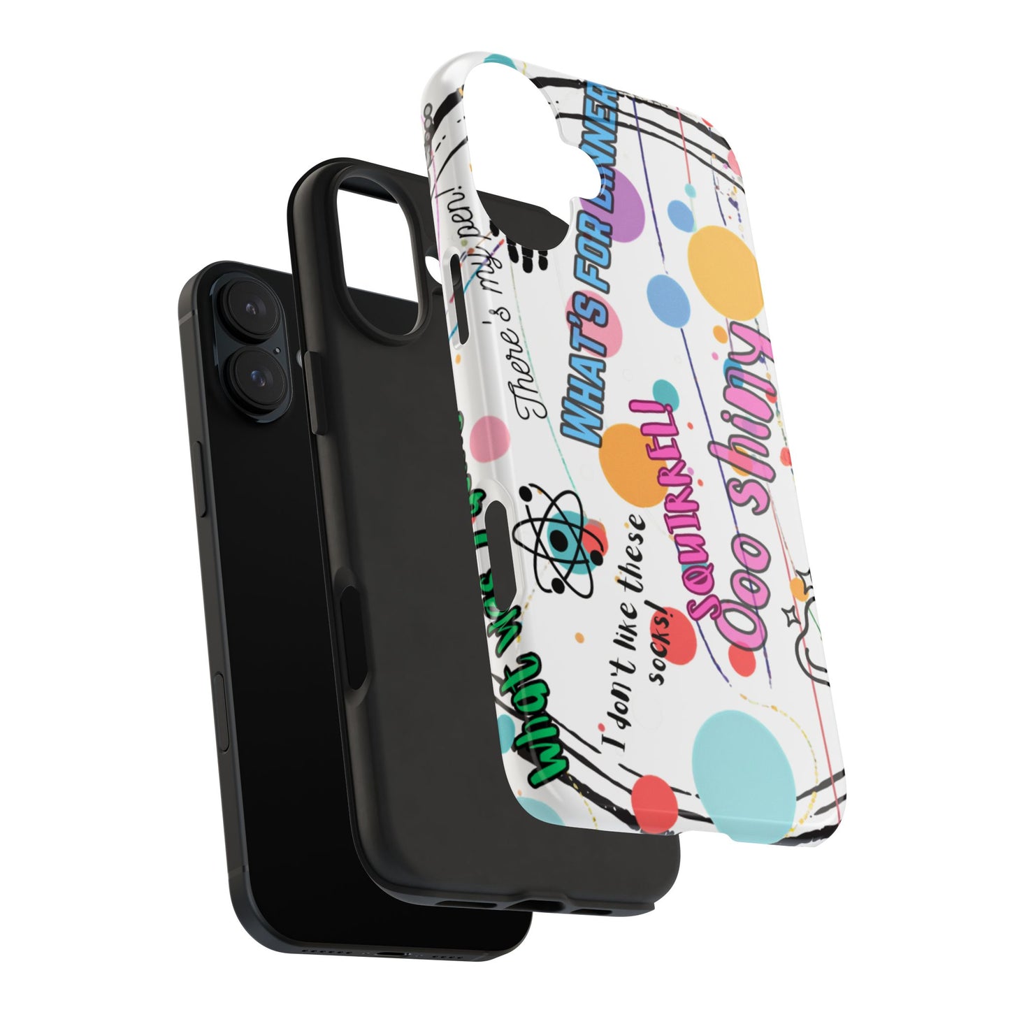 ADHD out loud Tough Phone Case by Just Gigi IFYKYK