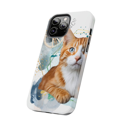 E=MC2 Cat Tough Phone Cases