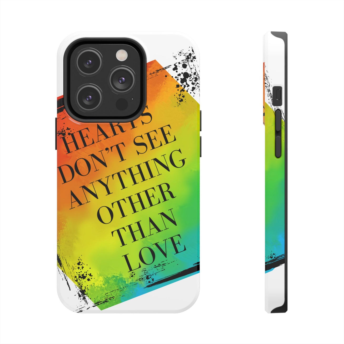 Hearts don't see anything other than love Tough Phone Cases Just Gigi IFYKYK