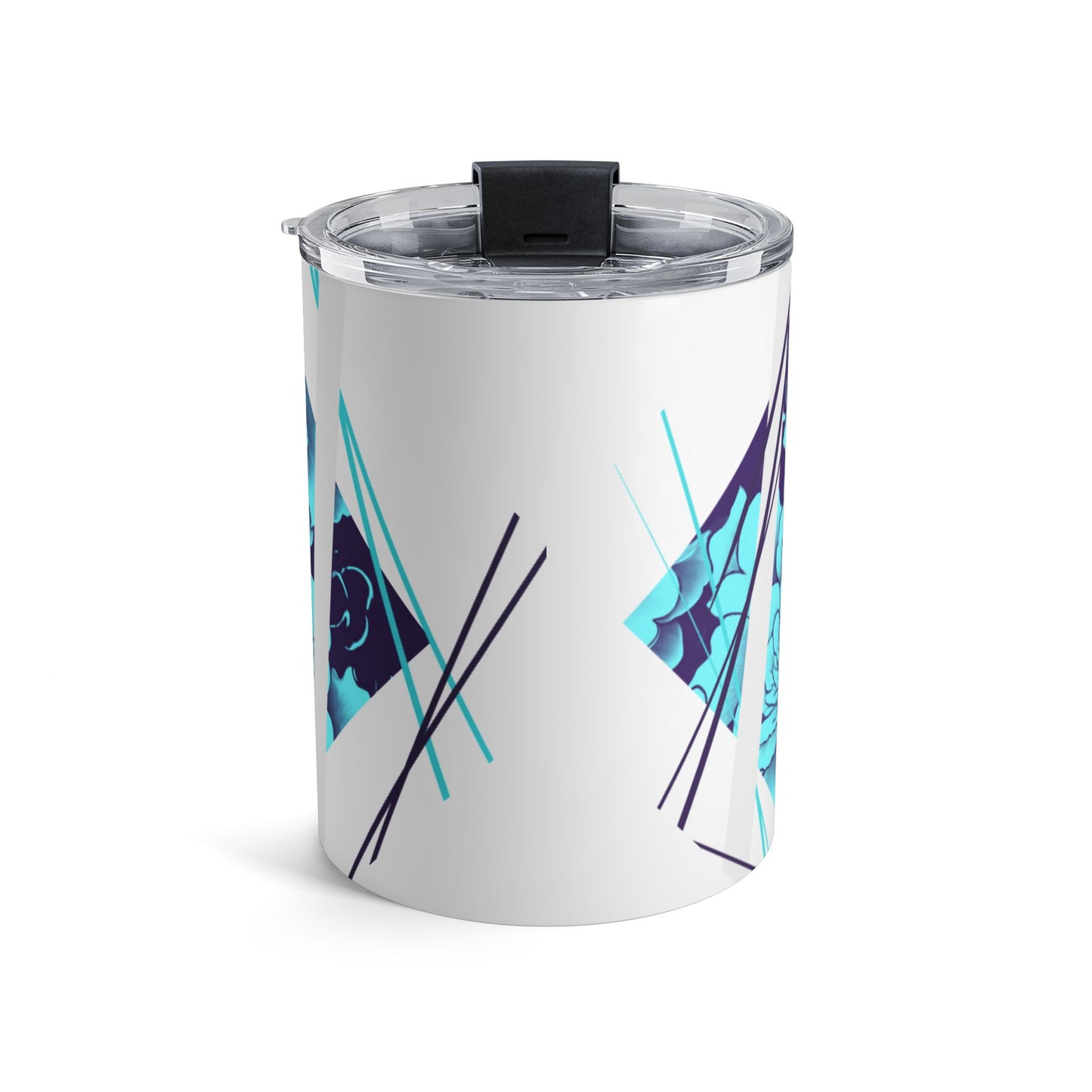 Teal Koi 10oz Tumbler - Just Gigi IFYKYK