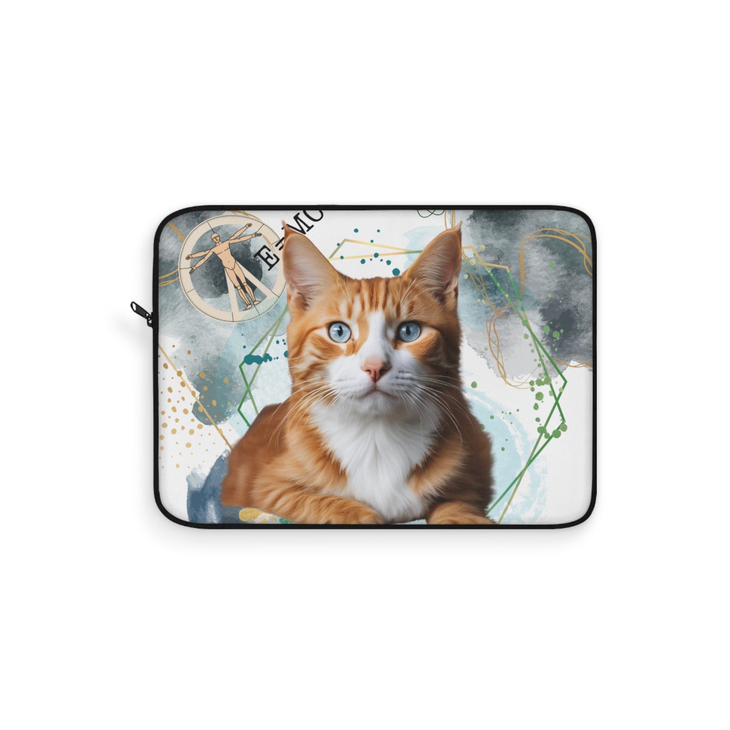 E=mc2 Cat Laptop Sleeve, Just Gigi IFYKYK