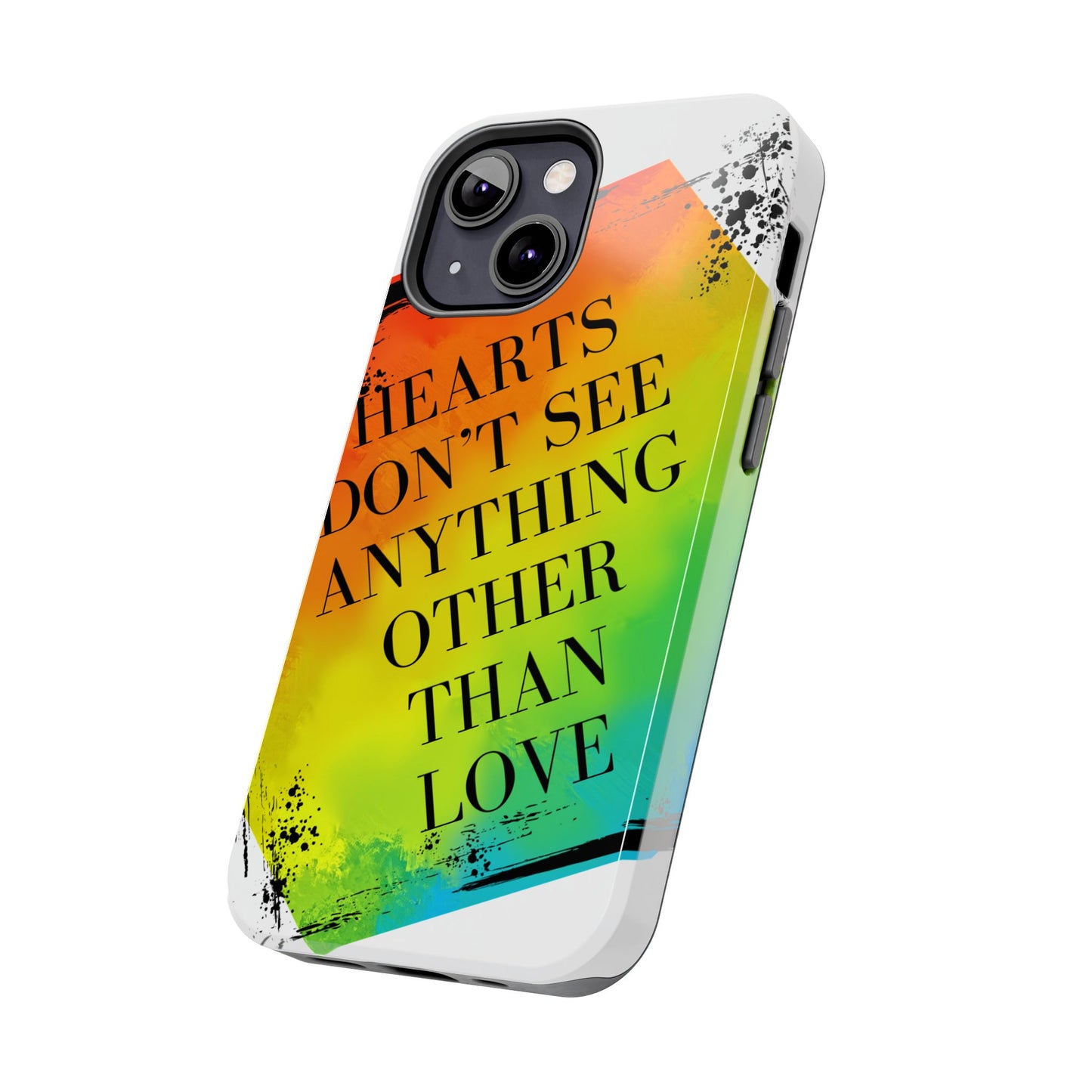 Hearts don't see anything other than love Tough Phone Cases Just Gigi IFYKYK