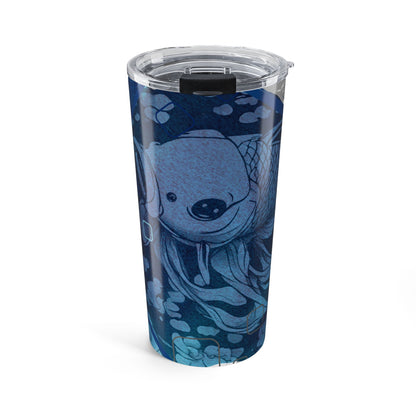 Blue Koi 20oz Tumbler Just Gigi IFYKYK