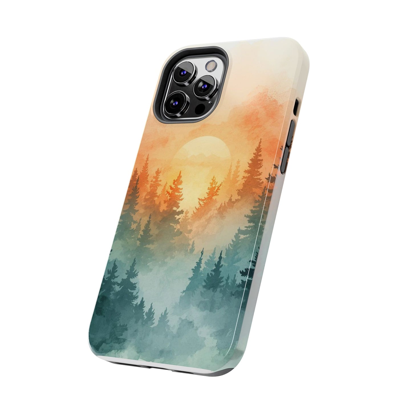 Sunset Forest Mist Tough Phone Case -Just Gigi IFYKYK